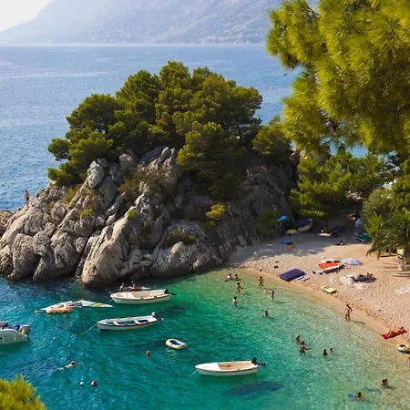 In With Sea View, Terrace, Air Conditioning, Wifi 3812-1 * Podgora