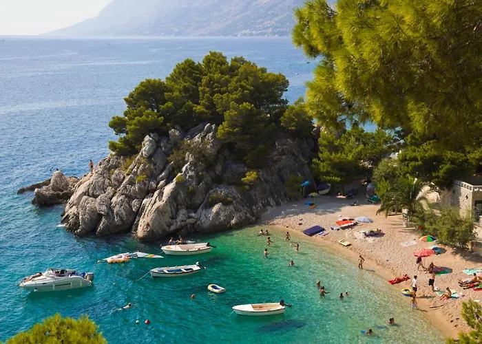 In With Sea View, Terrace, Air Conditioning, Wifi 3812-1 * Podgora (Split-Dalmatia)