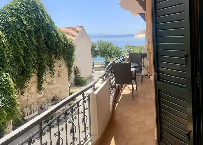 In With Sea View, Terrace, Air Conditioning, Wifi 3812-1 Appartamento Podgora (Split-Dalmatia)